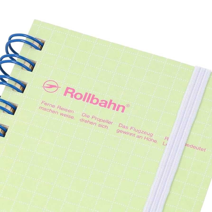 ロルバーンrollbahn ミニ　スコラ　ライトグリーン Amazon.co.jp: [デルフォニックス] ロルバーン ポケット付メモ